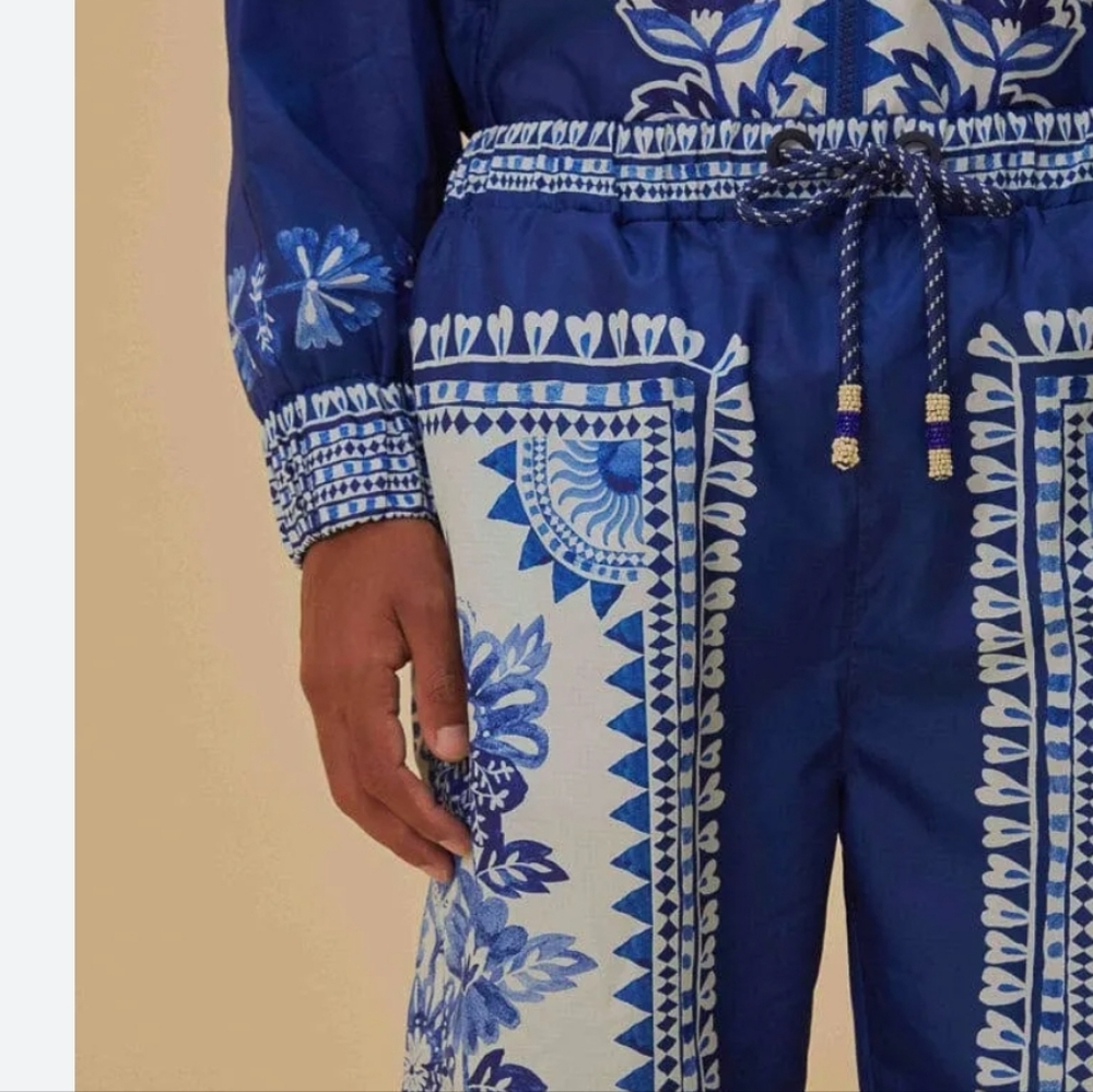 New!FARM‎ Rio Flora Tapestry Pants - Picture 6 of 16